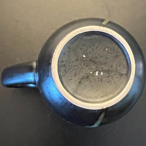 Gibson Home Designs GARDENIA CAFE Stoneware Mug ~ Turquoise Flower - Picture 8 of 8